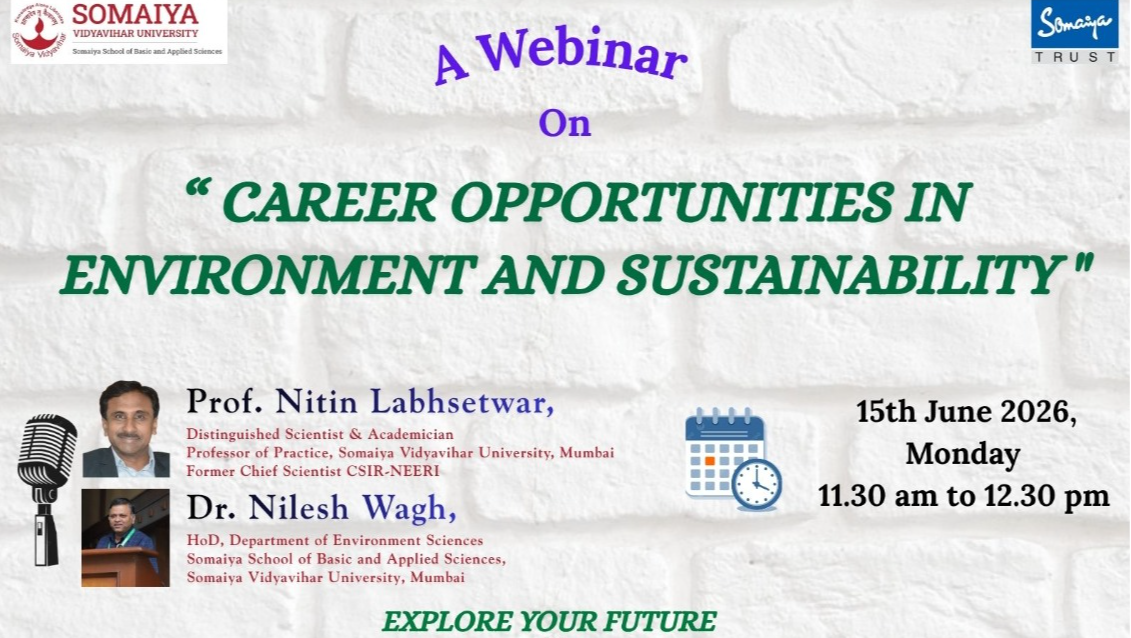 Careers in Environment and Sustainability